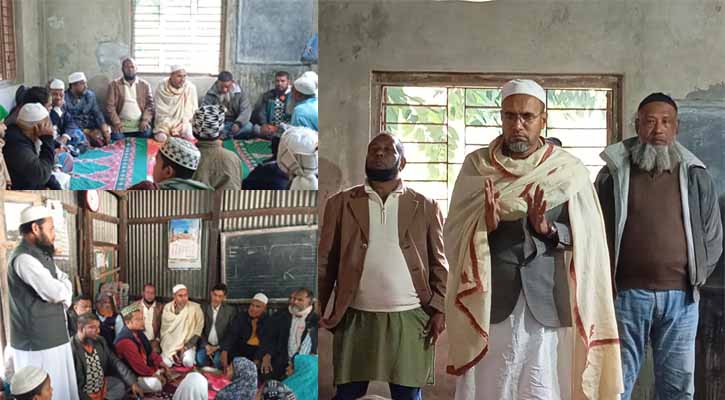 হিজলায় কার্পেট ও পবিত্র কোরআন শরিফ বিতরণ করেন এ্যাডভোকেট এম হেলাল উদ্দিন